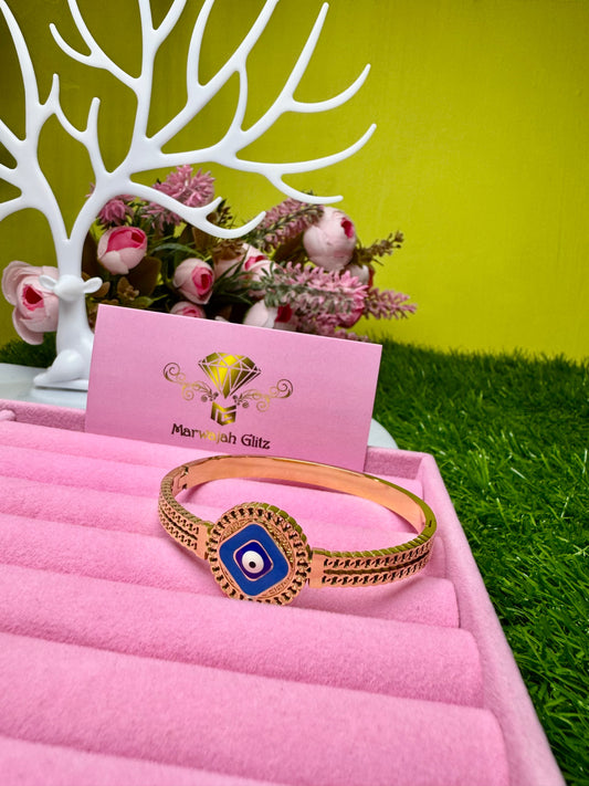 Evil Eye Bangle | Elegant and Stylish Wrist Accessory