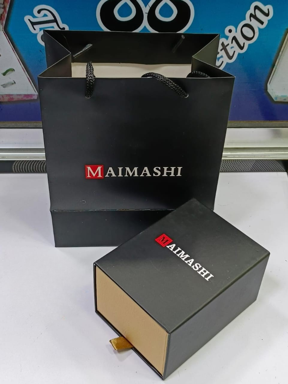 MAIMASHI Gold Chronograph Watch for Men - Premium Stainless Steel