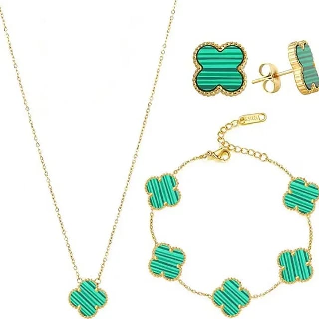 Bvlgari Anti tarnish Necklace and Bracelet Set